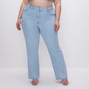 GOOD AMERICAN GOOD ’90s‎ RELAXED COATED JEANS